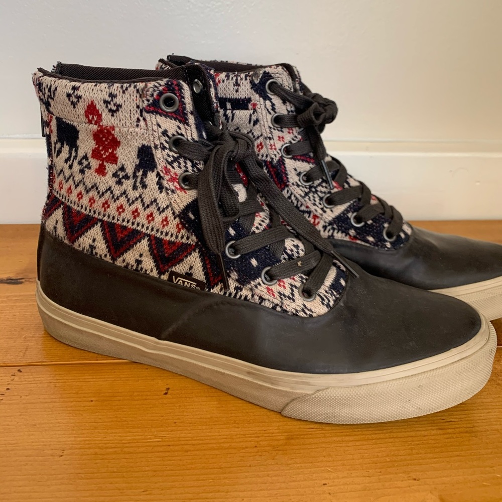 Unique Vans Sneaker Boots